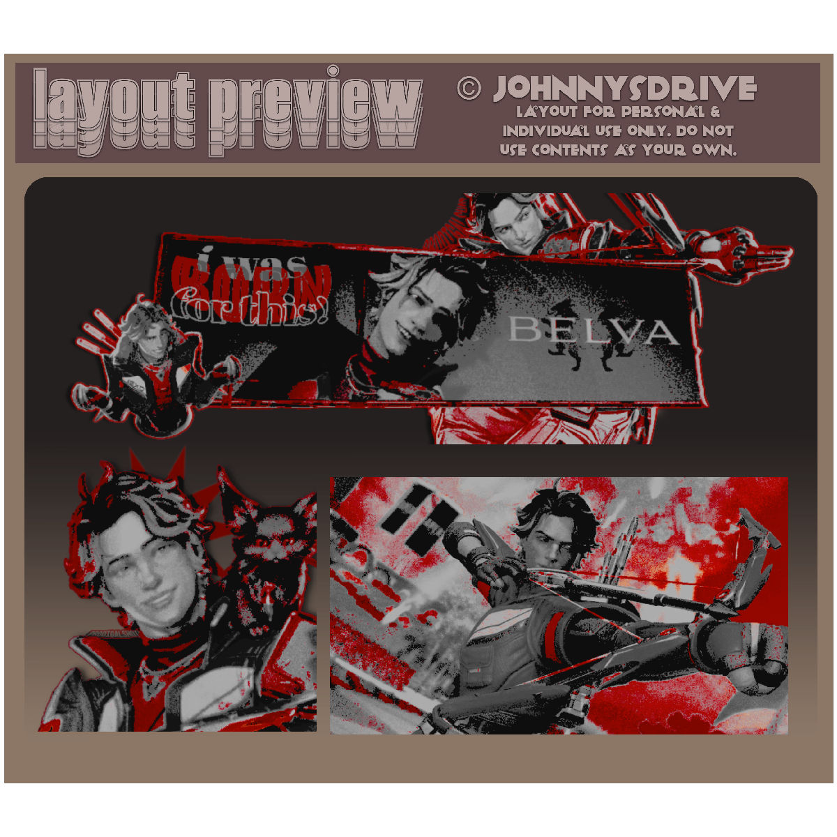 transparent layout + photo pinned. designed for the pinned to either be 1 full photo or 2 cropped photos. transparent layout + photo pinned. designed for the pinned to either be 1 full photo or 2 cropped photos.