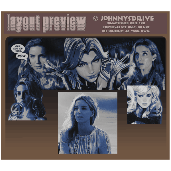 Layout + single gif & additional icon option. gif featured is to show an example of what would come in a gif pack.